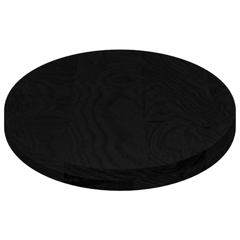 vidaXL Table Top Dark Brown 100x50x4 cm Solid Wood Oak Oval