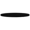 vidaXL Table Top Dark Brown 120x60x4 cm Solid Wood Oak Oval