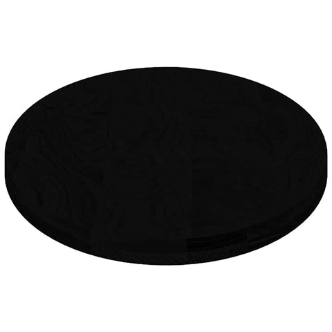 vidaXL Table Top Dark Brown 120x60x4 cm Solid Wood Oak Oval