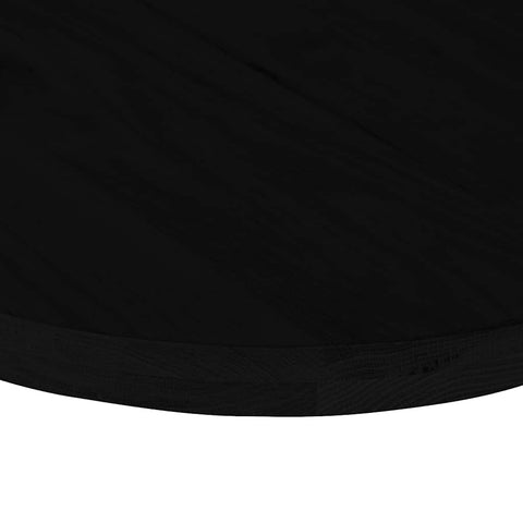 vidaXL Table Top Dark Brown 120x60x4 cm Solid Wood Oak Oval