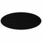 vidaXL Table Top Dark Brown 140x60x4 cm Solid Wood Oak Oval