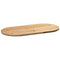 vidaXL Table Top 80x40x2 cm Solid Wood Oak Oval