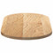 vidaXL Table Top 80x40x2 cm Solid Wood Oak Oval
