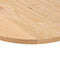 vidaXL Table Top 140x60x2 cm Solid Wood Oak Oval