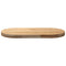 vidaXL Table Top 80x40x4 cm Solid Wood Oak Oval