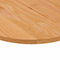 vidaXL Table Top Light Brown 120x60x2 cm Solid Wood Oak Oval