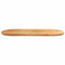 vidaXL Table Top Light Brown 140x60x2 cm Solid Wood Oak Oval