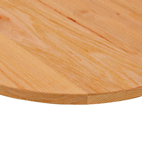 vidaXL Table Top Light Brown 140x60x2 cm Solid Wood Oak Oval