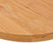 vidaXL Table Top Light Brown 120x60x4 cm Solid Wood Oak Oval
