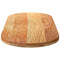 vidaXL Table Top Light Brown 140x60x4 cm Solid Wood Oak Oval