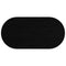 vidaXL Table Top Dark Brown 100x50x2 cm Solid Wood Oak Oval