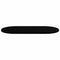 vidaXL Table Top Dark Brown 100x50x2 cm Solid Wood Oak Oval
