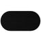 vidaXL Table Top Dark Brown 120x60x2 cm Solid Wood Oak Oval