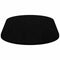 vidaXL Table Top Dark Brown 120x60x2 cm Solid Wood Oak Oval