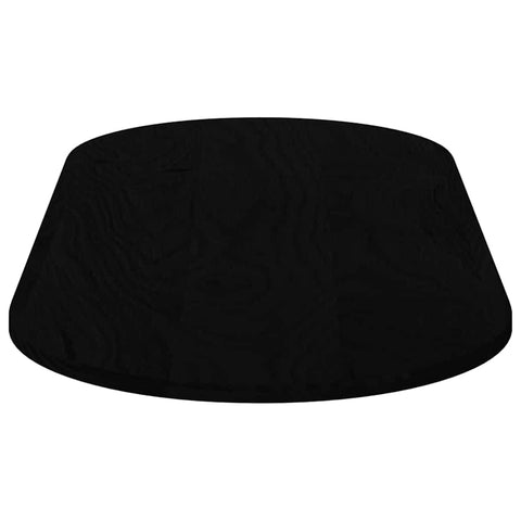 vidaXL Table Top Dark Brown 140x60x2 cm Solid Wood Oak Oval