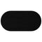 vidaXL Table Top Dark Brown 80x40x4 cm Solid Wood Oak Oval