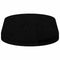vidaXL Table Top Dark Brown 80x40x4 cm Solid Wood Oak Oval