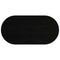 vidaXL Table Top Dark Brown 100x50x4 cm Solid Wood Oak Oval