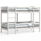vidaXL Bunk Bed without Mattress White 80x200 cm Solid Wood Pine
