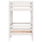 vidaXL Bunk Bed without Mattress White 80x200 cm Solid Wood Pine