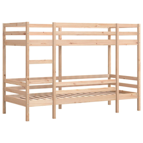 vidaXL Bunk Bed without Mattress 90x200 cm Solid Wood Pine