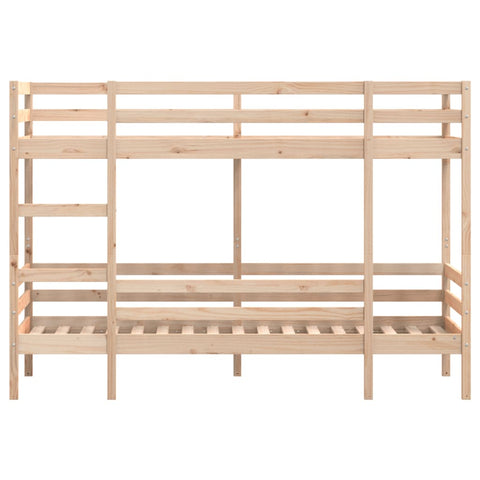 vidaXL Bunk Bed without Mattress 90x200 cm Solid Wood Pine