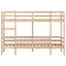 vidaXL Bunk Bed without Mattress 90x200 cm Solid Wood Pine