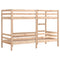vidaXL Bunk Bed without Mattress 90x200 cm Solid Wood Pine