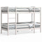 vidaXL Bunk Bed without Mattress White 90x200 cm Solid Wood Pine