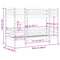 vidaXL Bunk Bed without Mattress White 90x200 cm Solid Wood Pine