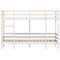 vidaXL Bunk Bed without Mattress White 90x190 cm Single Solid Wood Pine
