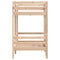 vidaXL Bunk Bed without Mattress 75x190 cm Small Single Solid Wood Pine