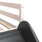vidaXL Bunk Bed with Slide&Ladder without Mattress White 90x190 cm Single