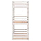 vidaXL Triple Bunk Bed without Mattress White 80x200 cm Solid Wood Pine