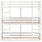 vidaXL Triple Bunk Bed without Mattress White 90x200 cm Solid Wood Pine