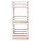 vidaXL Triple Bunk Bed without Mattress White 90x200 cm Solid Wood Pine
