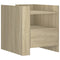 vidaXL Bedside Cabinet Sonoma Oak 45x50x50 cm Engineered Wood