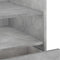 vidaXL Bedside Cabinet Concrete Grey 45x50x50 cm Engineered Wood