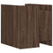vidaXL Bedside Cabinet Brown Oak 45x50x50 cm Engineered Wood
