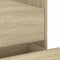 vidaXL Bedside Cabinet Sonoma Oak 45x50x50 cm Engineered Wood