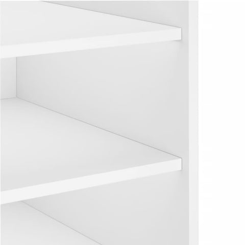 vidaXL Bedside Cabinet White 45x50x50 cm Engineered Wood