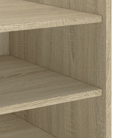 vidaXL Bedside Cabinet Sonoma Oak 45x50x50 cm Engineered Wood
