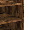 vidaXL Bedside Cabinet Smoked Oak 45x50x50 cm Engineered Wood