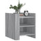 vidaXL Bedside Cabinet Grey Sonoma 45x50x50 cm Engineered Wood