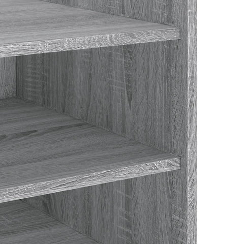 vidaXL Bedside Cabinet Grey Sonoma 45x50x50 cm Engineered Wood