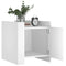 vidaXL Bedside Cabinet White 45x50x50 cm Engineered Wood