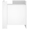 vidaXL Bedside Cabinet White 45x50x50 cm Engineered Wood