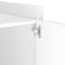 vidaXL Bedside Cabinet White 45x50x50 cm Engineered Wood