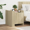vidaXL Bedside Cabinet Sonoma Oak 45x50x50 cm Engineered Wood