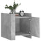 vidaXL Bedside Cabinet Concrete Grey 45x50x50 cm Engineered Wood